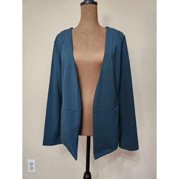 Shein Women’s Open Front Blazer Jacket Green Size Medium - Picture 1 of 2